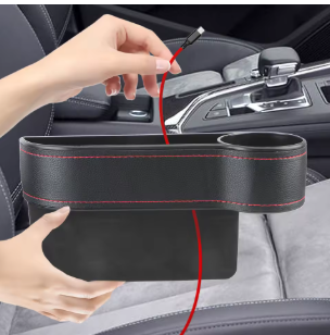 Organizador de Coche con Portavasos