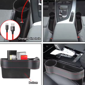 Organizador de Coche con Portavasos