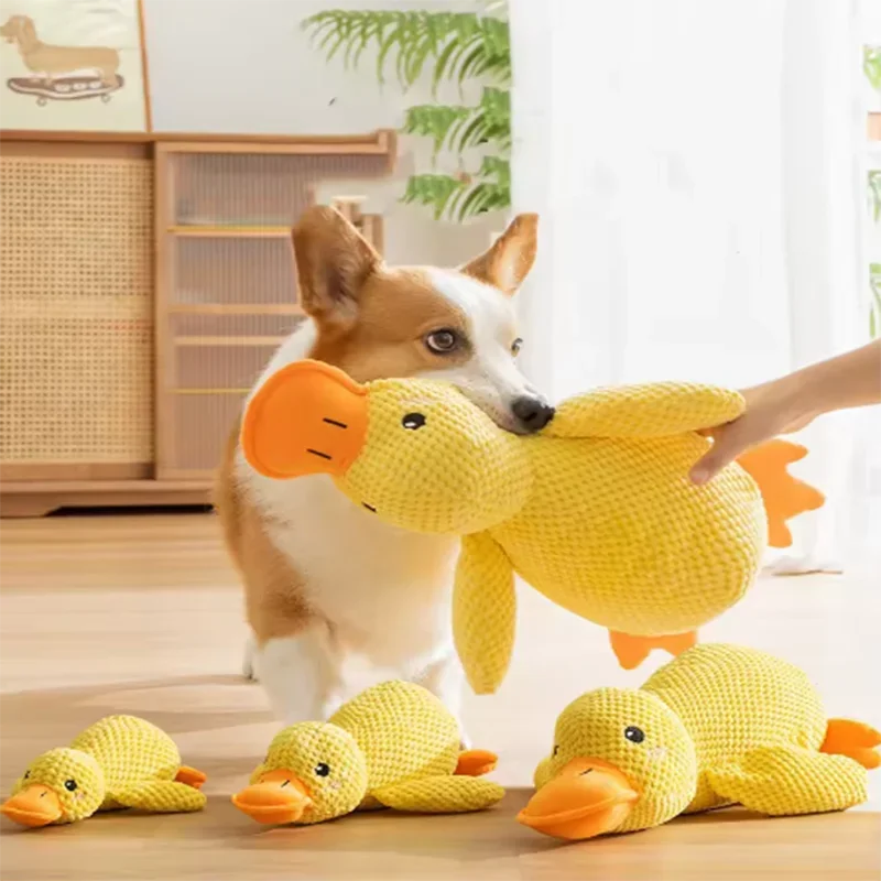 Duck Dog Toy – Bite-Resistant & Dental Cleaning