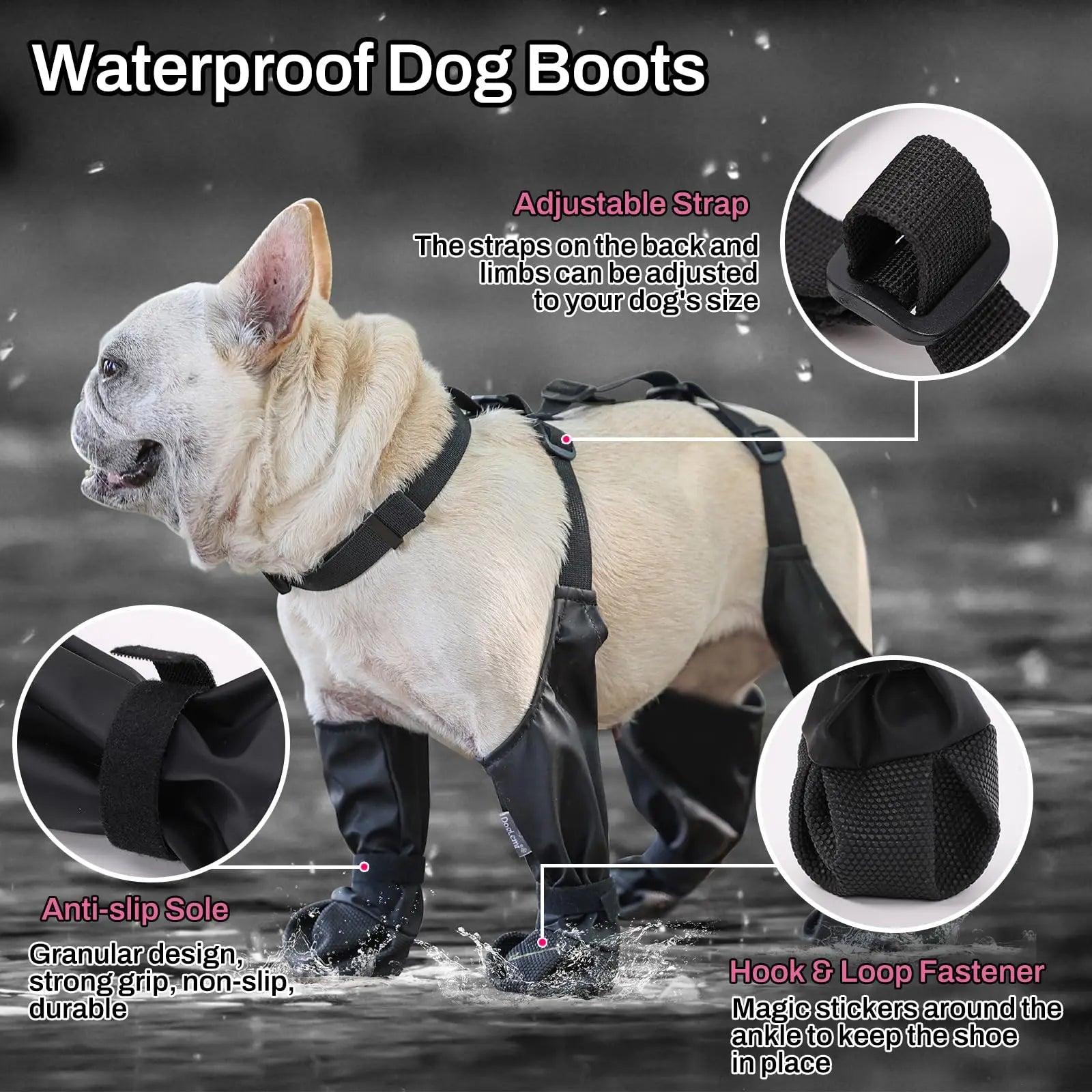 Zapatos Antideslizantes para Perros