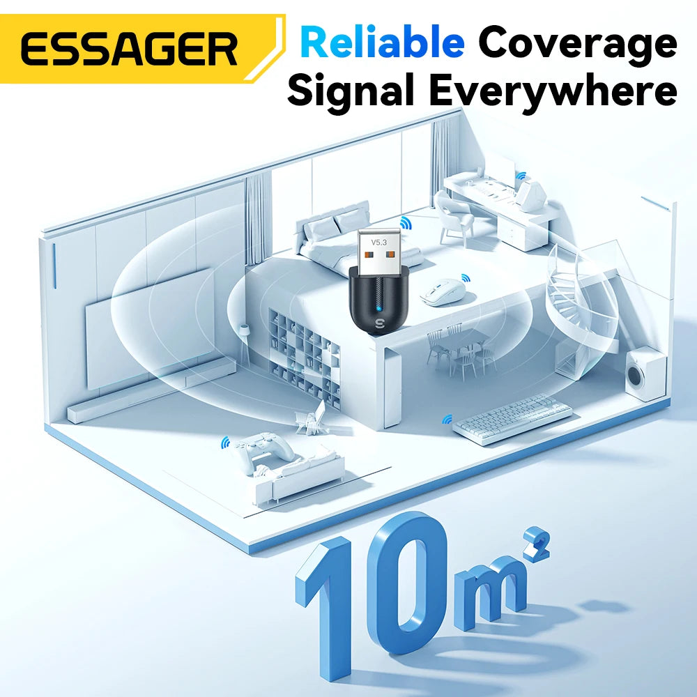 Adaptador Bluetooth 5.3 USB