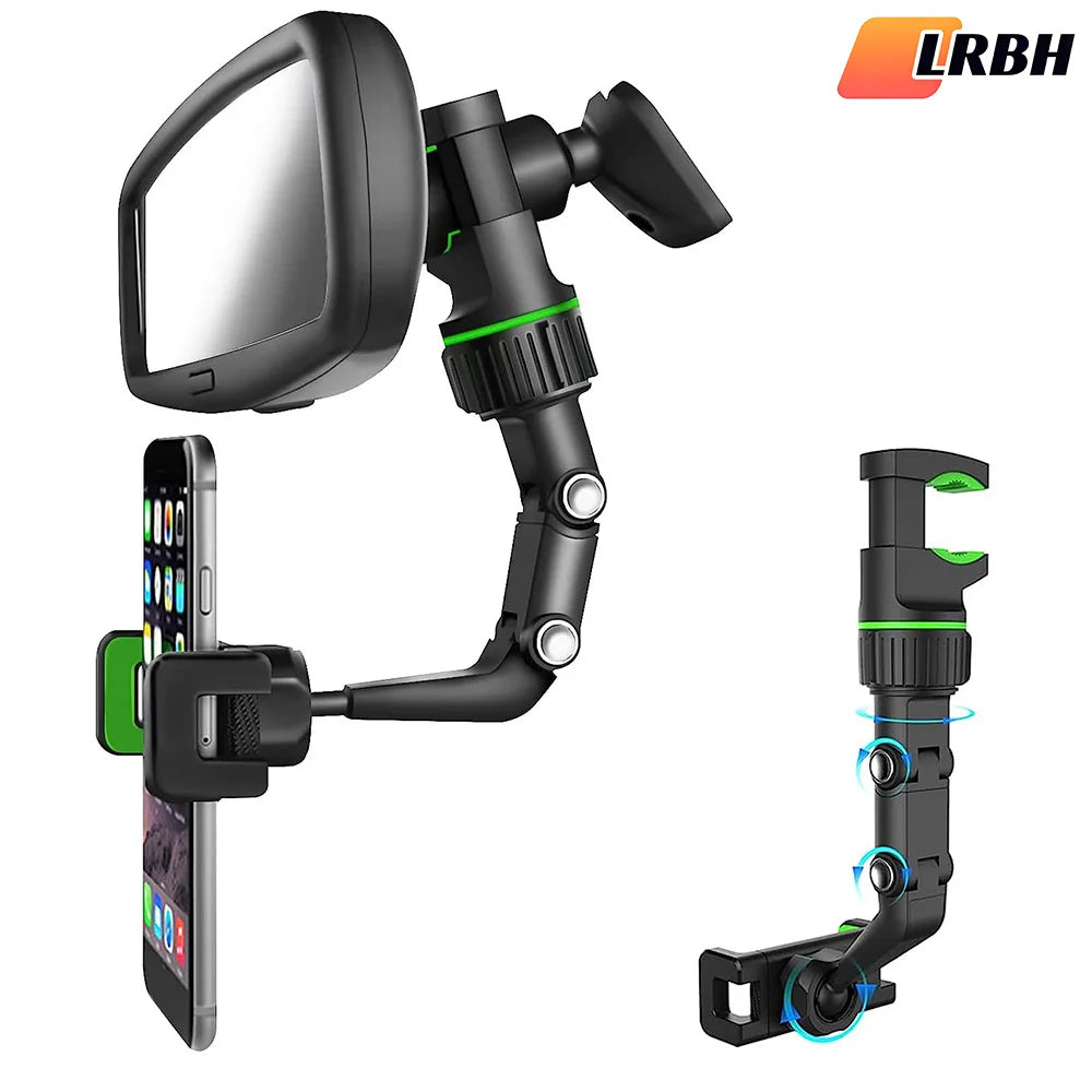 Soporte de Teléfono para Espejo Retrovisor 360°