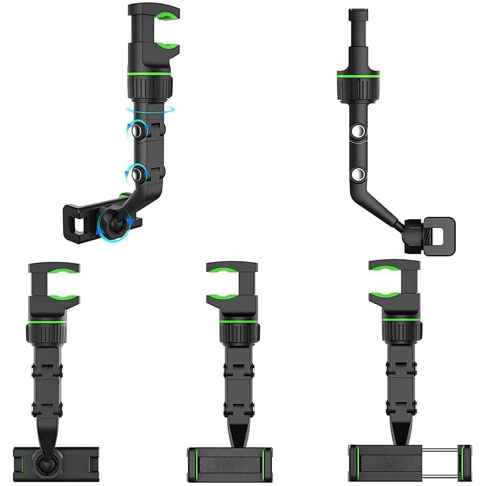 Soporte de Teléfono para Espejo Retrovisor 360°