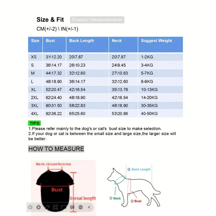 Impermeable para Perros Ajustable