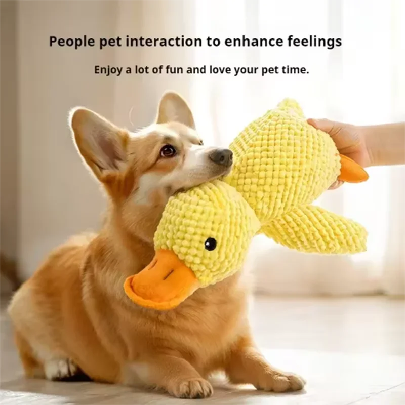 Duck Dog Toy – Bite-Resistant & Dental Cleaning