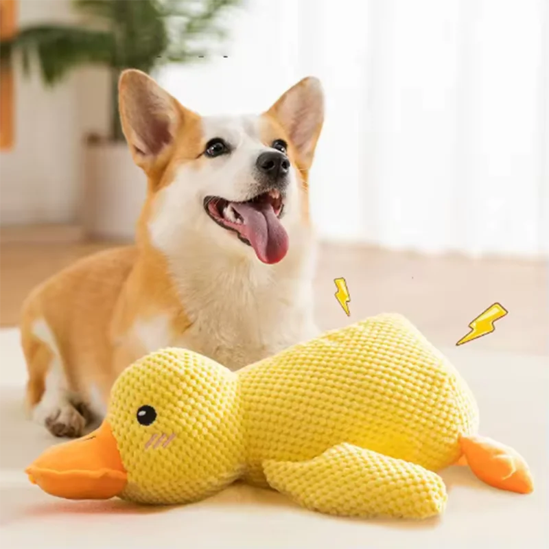 Duck Dog Toy – Bite-Resistant & Dental Cleaning