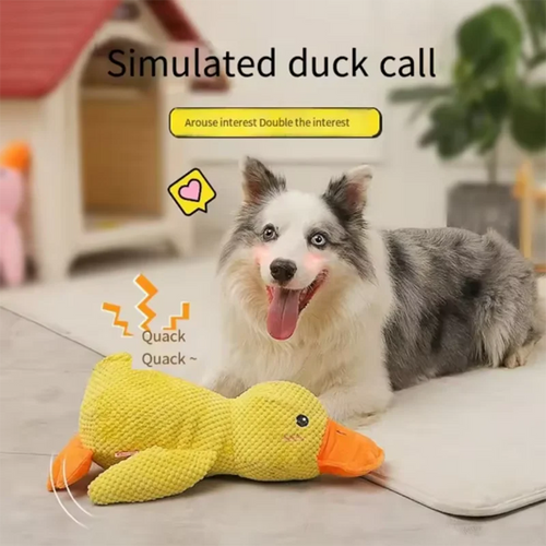 Duck Dog Toy – Bite-Resistant & Dental Cleaning