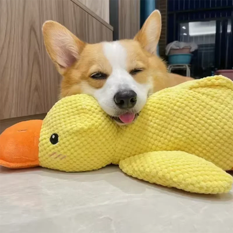 Duck Dog Toy – Bite-Resistant & Dental Cleaning