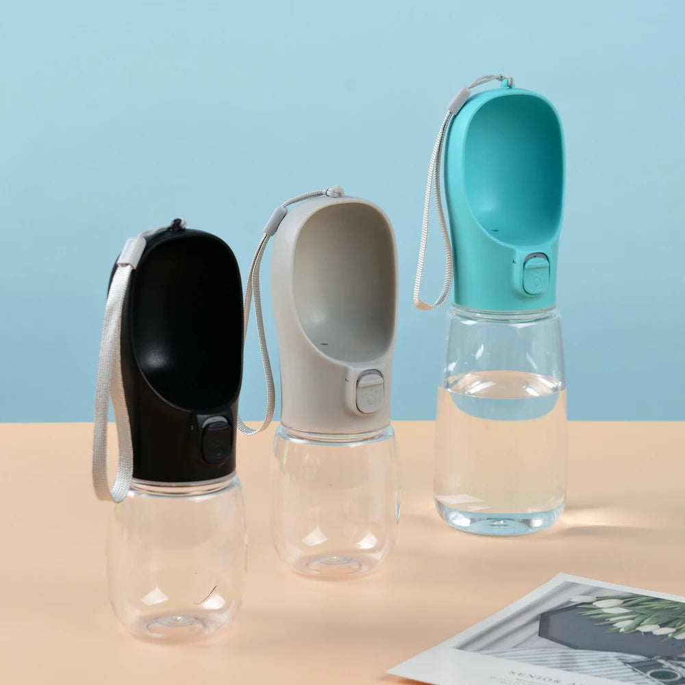 Portable Leak-Proof Pet Water Bottle – RAFARO™ Travel Feeder