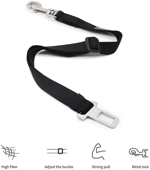 Adjustable Pet Car Safety Belt for Dogs & Cats