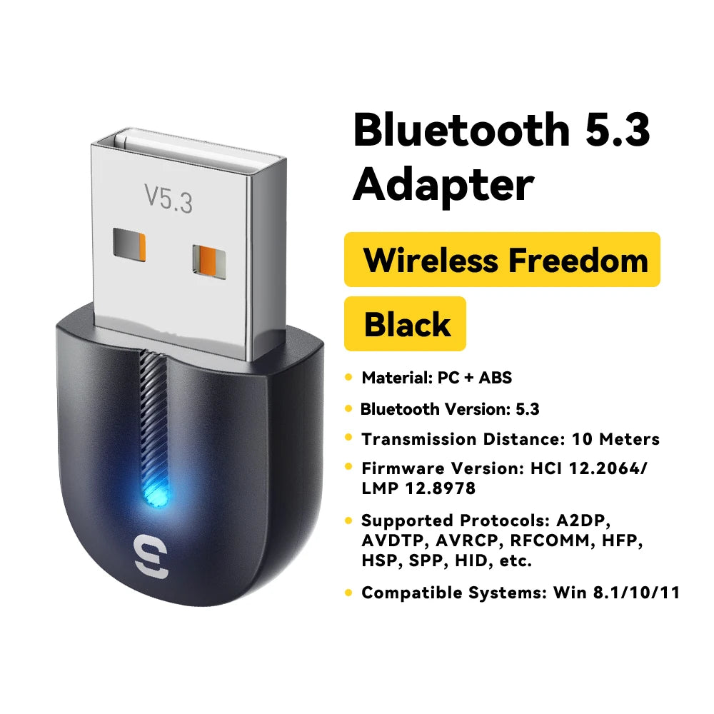 Adaptador Bluetooth 5.3 USB