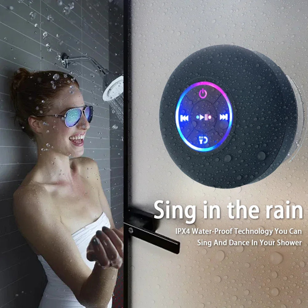 Bocina Bluetooth Impermeable para Ducha