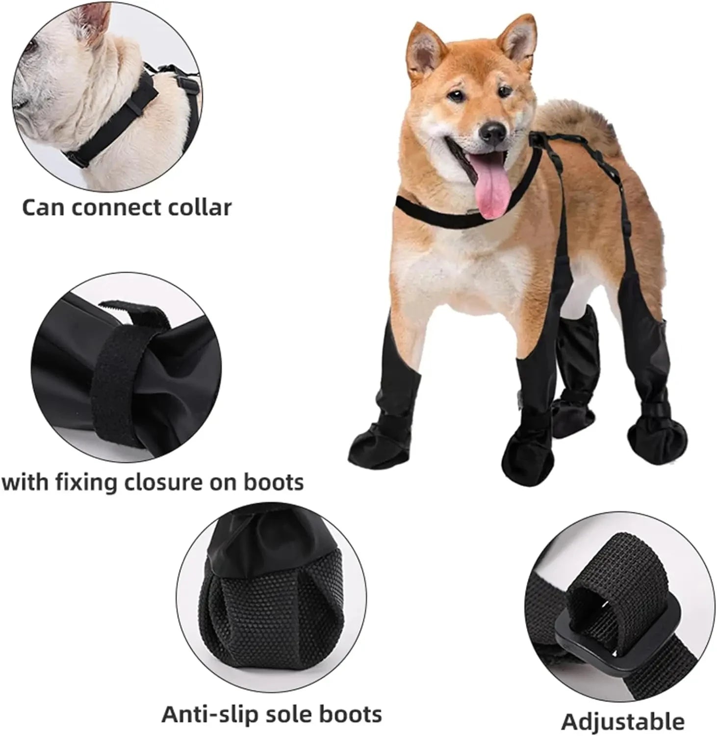 Zapatos Antideslizantes para Perros
