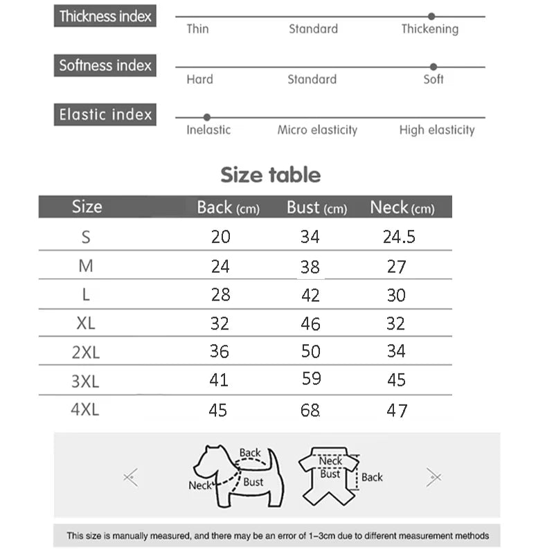 Abrigo Impermeable para Perros con Arnés